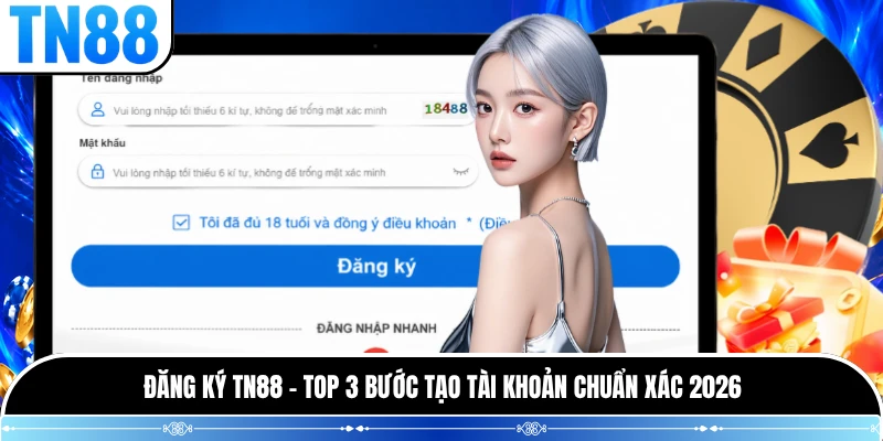 Đăng Ký TN88 - Top 3 Bước Tạo Tài Khoản Chuẩn Xác 2026